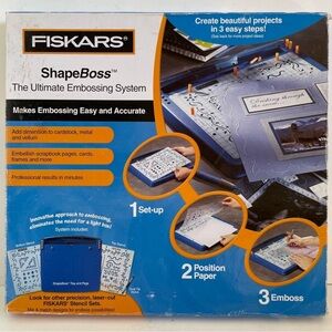Fiskars Shape Boss The Ultímate Embossing System